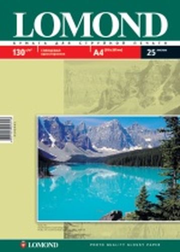 ������ Lomond Photo 1xA4 297�210 ��, 130 �/�2, 25 � ��������� �������������